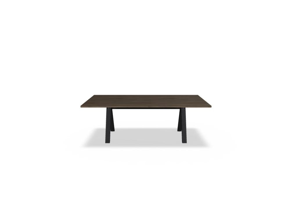 Viga V220SM - Tisch in Dunkle Walnuss präsentiert im Onlineshop von KAQTU Design AG. Esstisch ist von Mdd