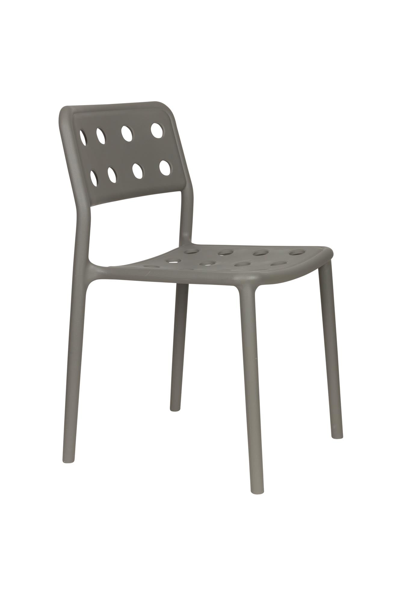 Gartenstuhl Serra Grey in Grau präsentiert im Onlineshop von KAQTU Design AG. Gartenstuhl ist von White Label Living