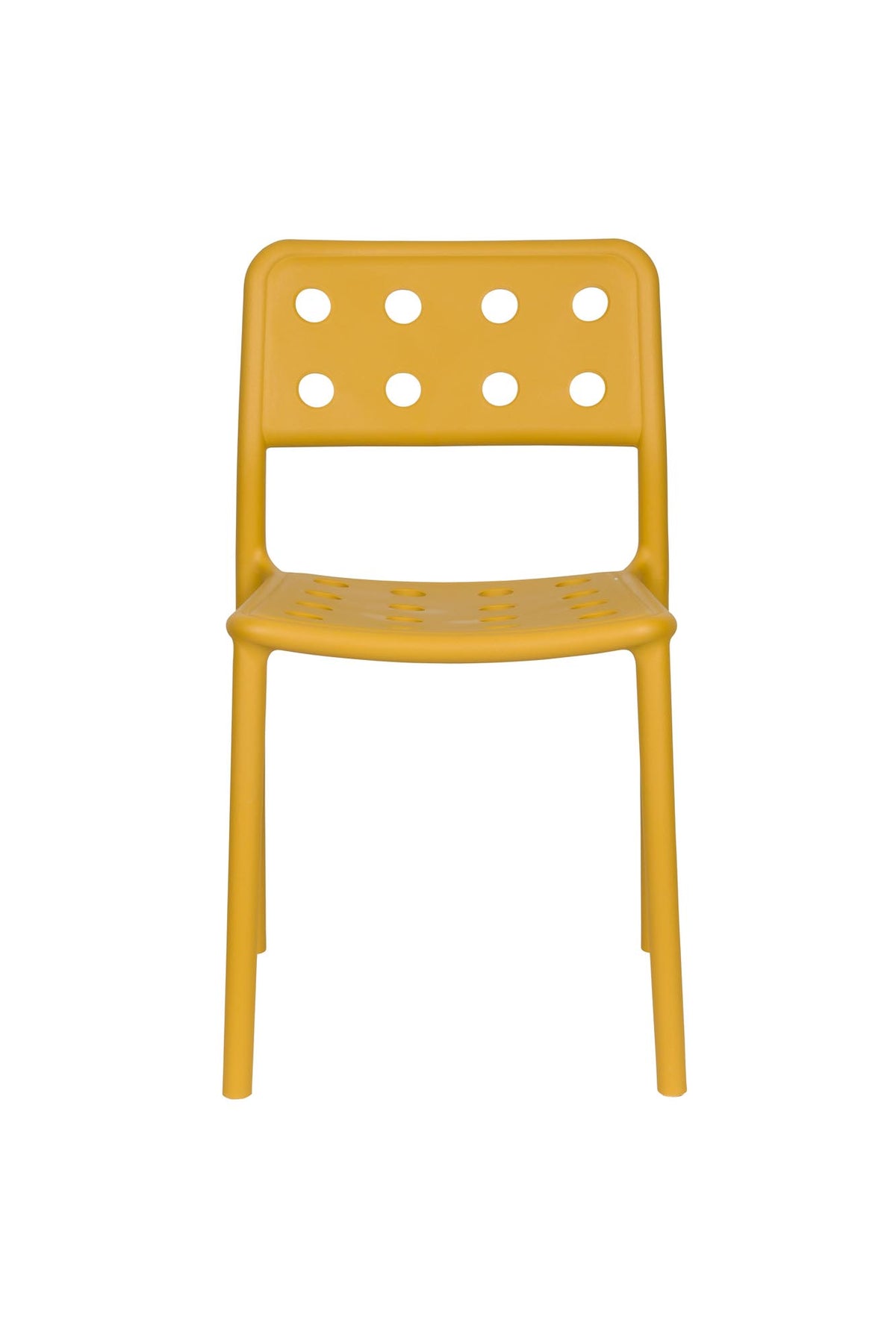 Gartenstuhl Serra Ochre in Gelb präsentiert im Onlineshop von KAQTU Design AG. Gartenstuhl ist von White Label Living