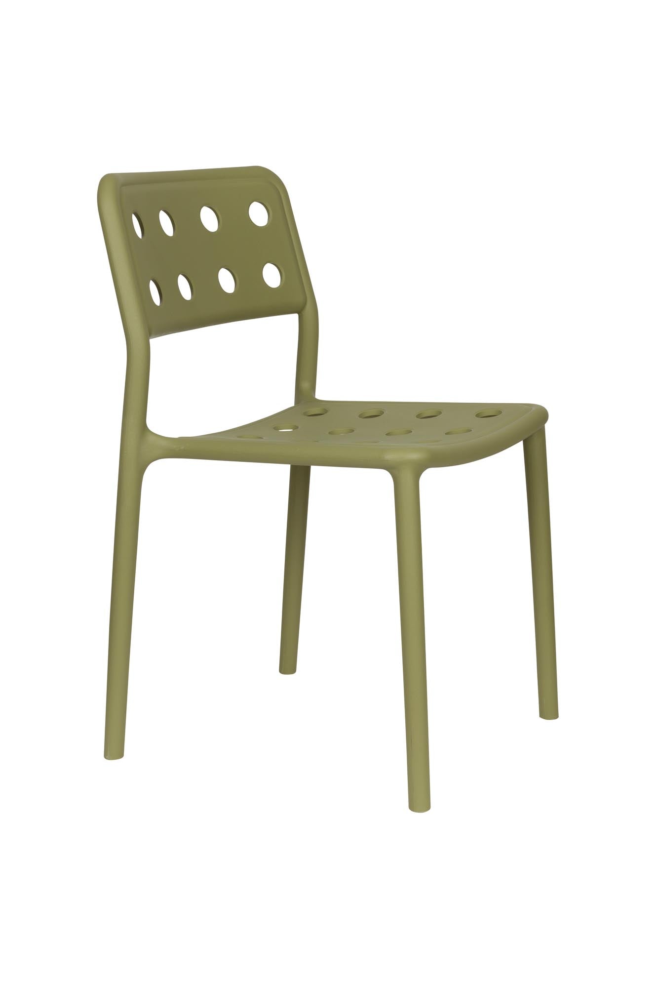 Gartenstuhl Serra Green in Grün präsentiert im Onlineshop von KAQTU Design AG. Gartenstuhl ist von White Label Living