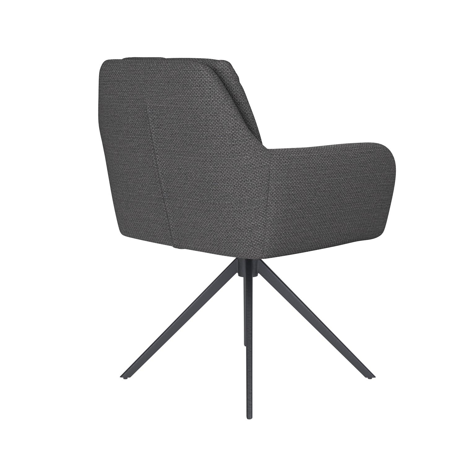 Entdecken Sie den eleganten Stuhl Pete Metal Swivel von White Label Living – stilvolles Design, hohe Bequemlichkeit und vielfältige Farb- und Gestelloptionen.