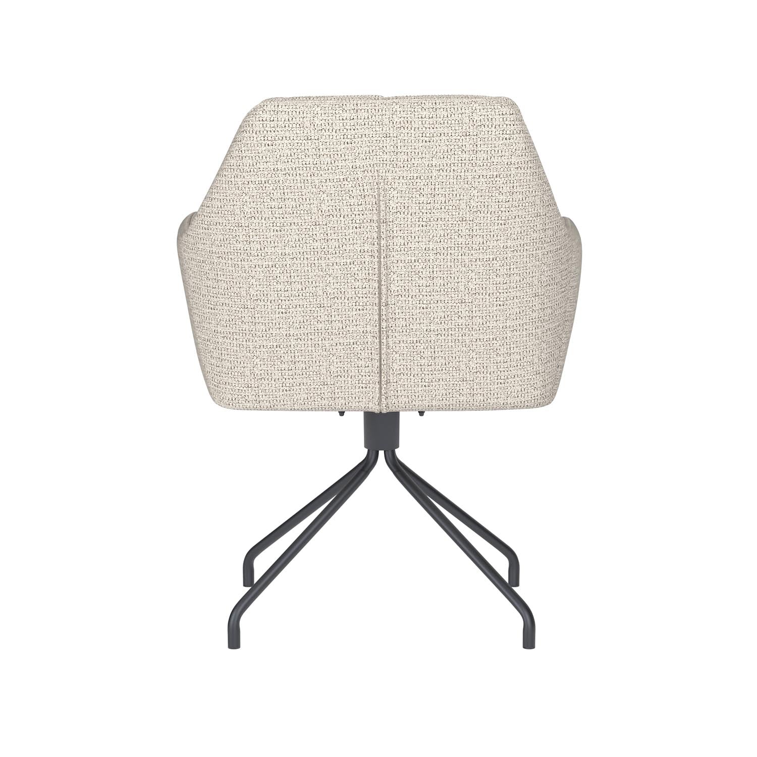 Erleben Sie den Stuhl Pete Spider Swivel von White Label Living – eine harmonische Verbindung aus modernem Design und höchstem Sitzkomfort.