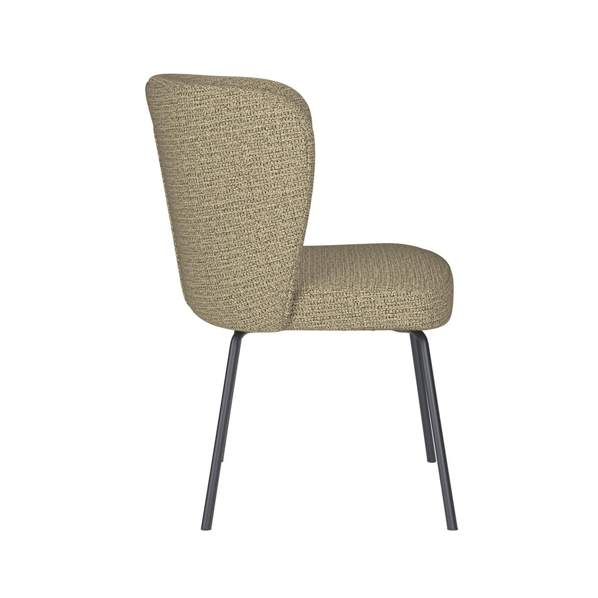 Stuhl Stan 4 Metal Legs in Grün präsentiert im Onlineshop von KAQTU Design AG. Stuhl ist von White Label Living