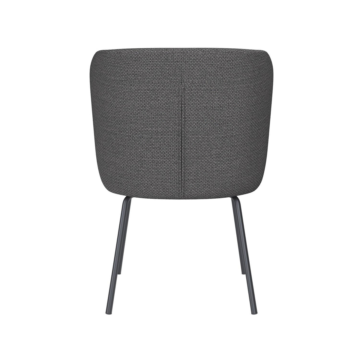 Stuhl Stan 4 Metal Legs in Grau präsentiert im Onlineshop von KAQTU Design AG. Stuhl ist von White Label Living