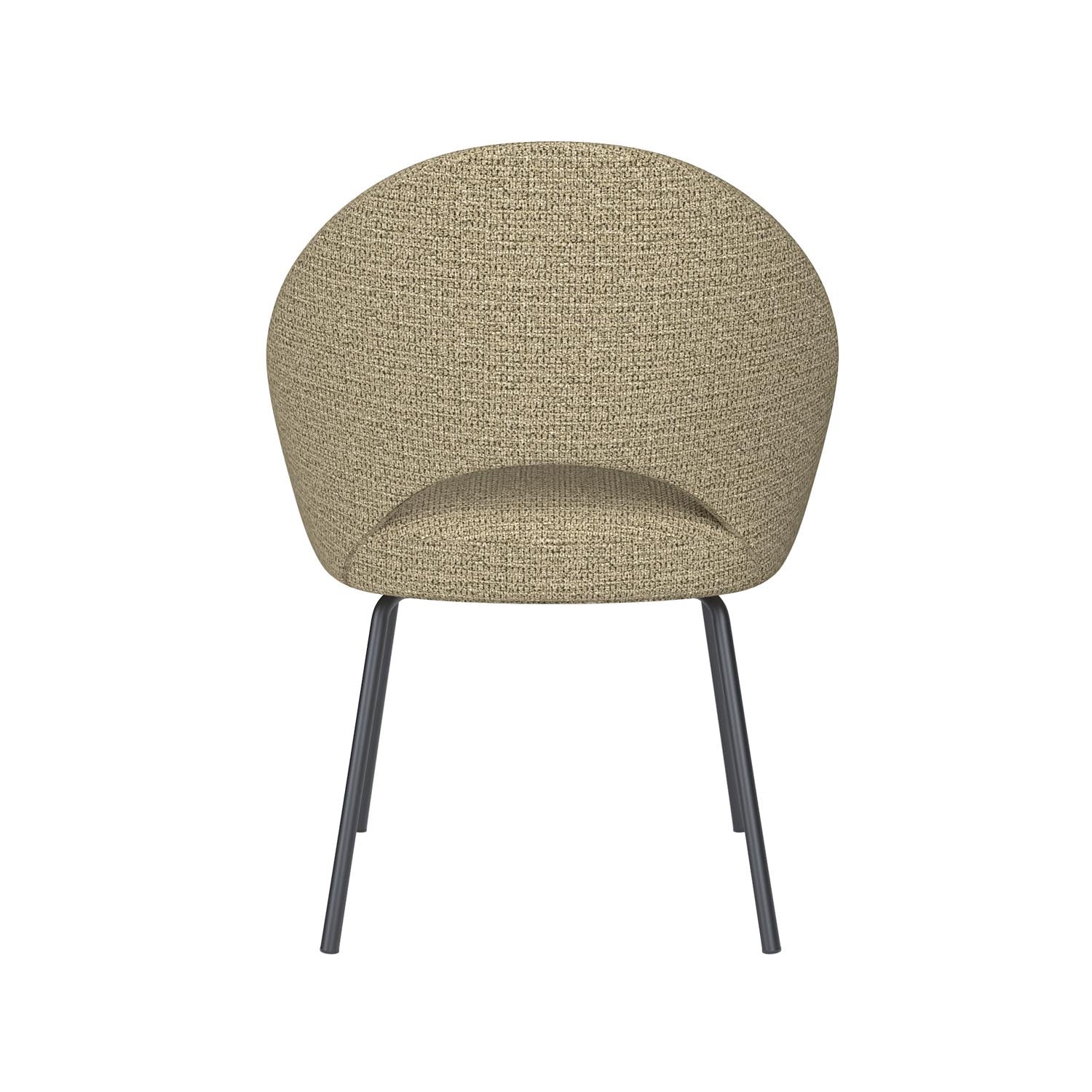 Erleben Sie den Mick 4 Metal Legs Stuhl von White Label Living – ein stilvolles Designhighlight, das Komfort und Eleganz in Ihr Zuhause bringt.