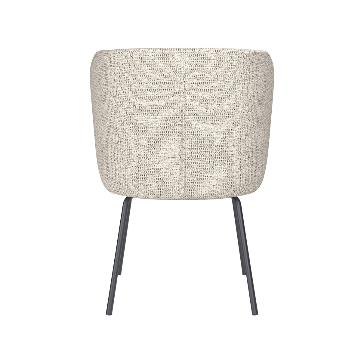 Stuhl Stan 4 Metal Legs in Grau präsentiert im Onlineshop von KAQTU Design AG. Stuhl ist von White Label Living