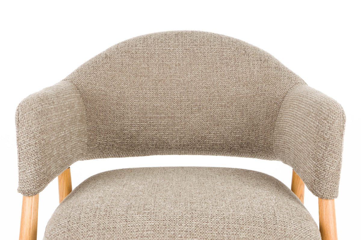 Sessel Indy Dark Brown in Braun präsentiert im Onlineshop von KAQTU Design AG. Sessel ist von White Label Living