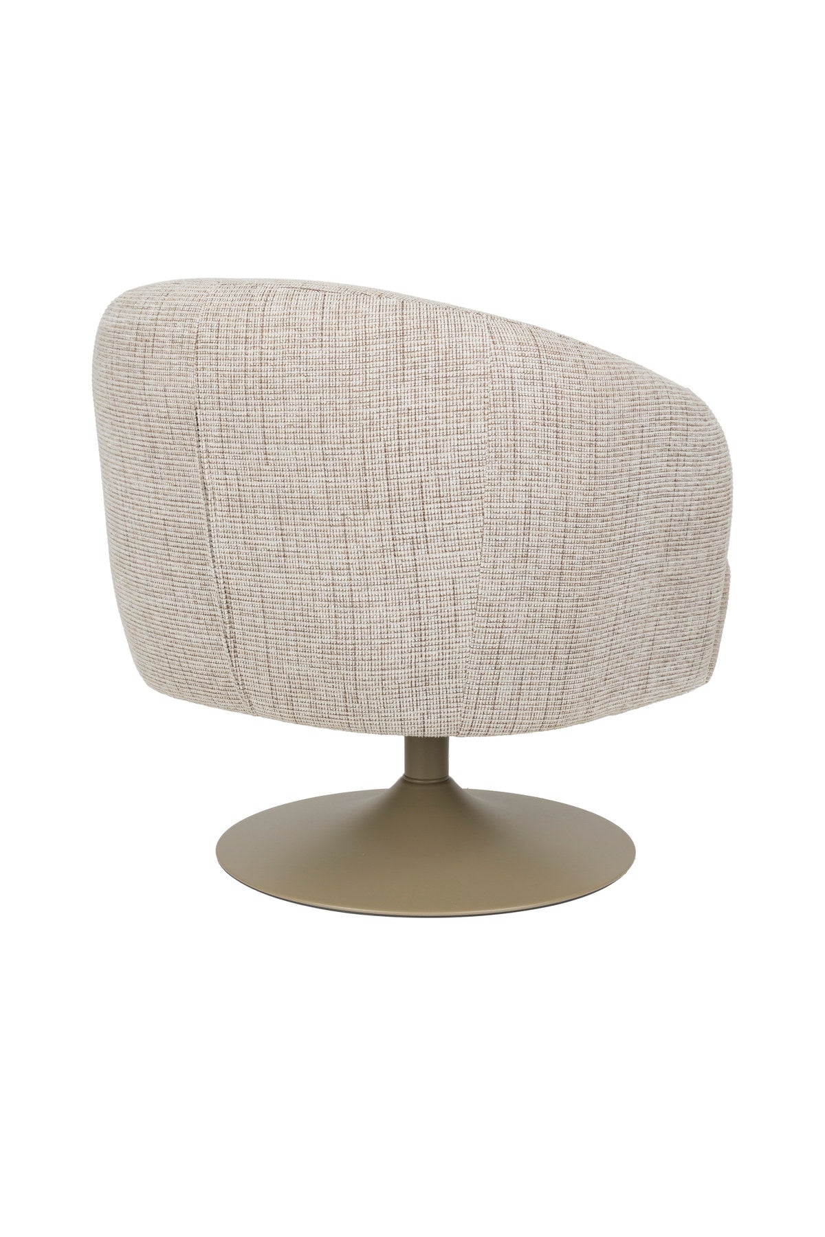 Sessel Renate in Braun präsentiert im Onlineshop von KAQTU Design AG. Drehsessel ist von White Label Living