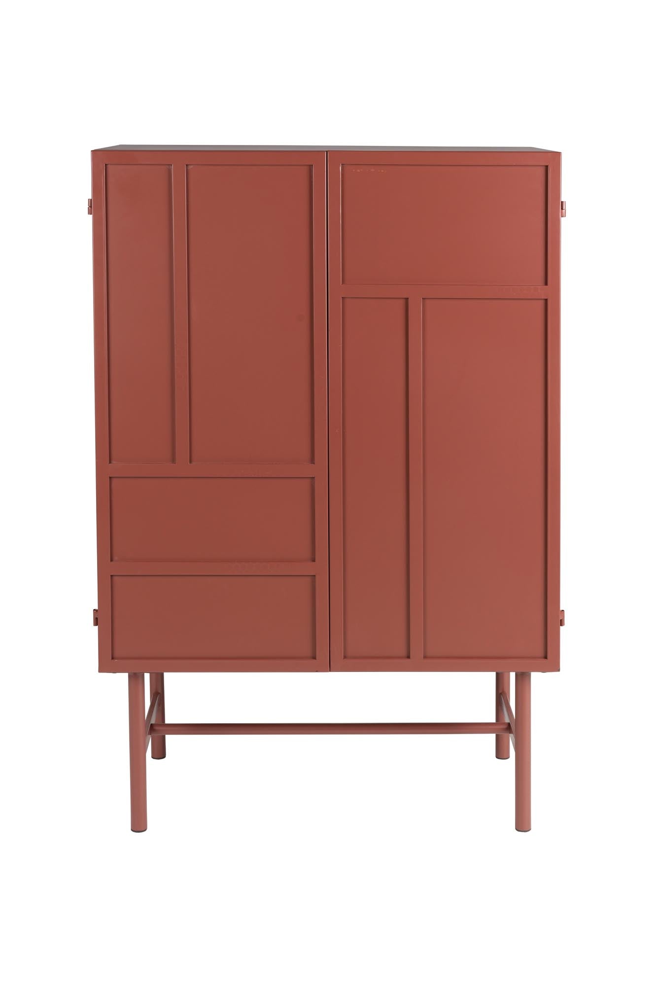 Cabinet Davis in rot präsentiert im Onlineshop von KAQTU Design AG. Cabinet ist von White Label Living