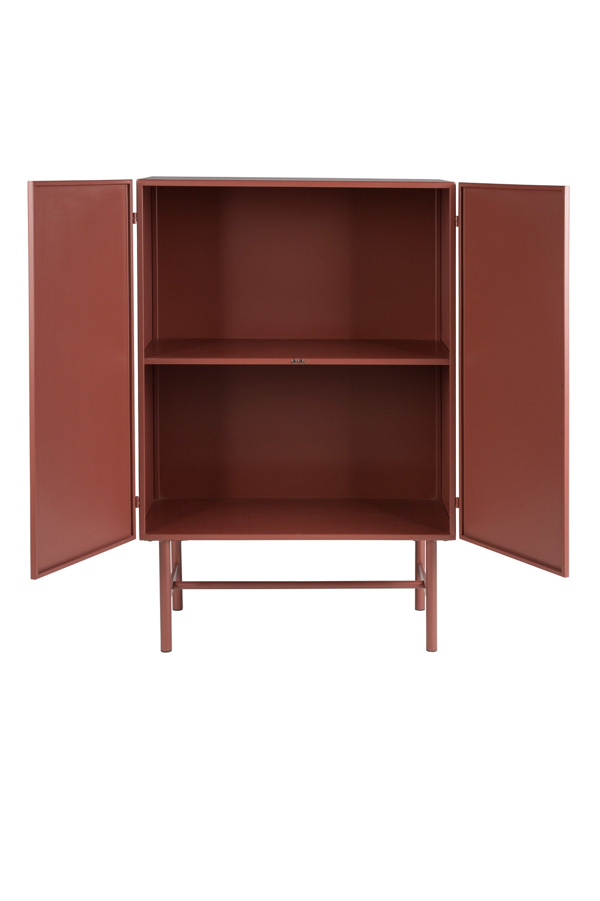 Cabinet Davis in Rot präsentiert im Onlineshop von KAQTU Design AG. Cabinet ist von White Label Living