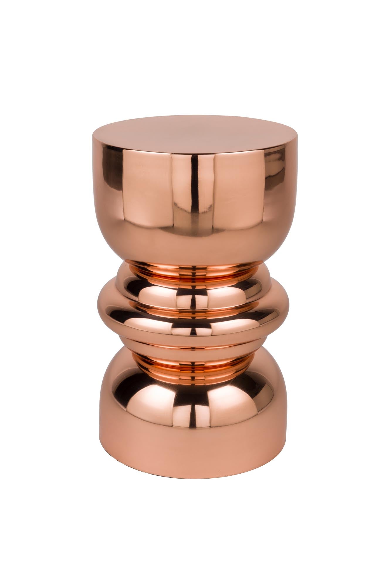 Beistelltisch Kinga Copper in Bronze präsentiert im Onlineshop von KAQTU Design AG. Beistelltisch ist von White Label Living