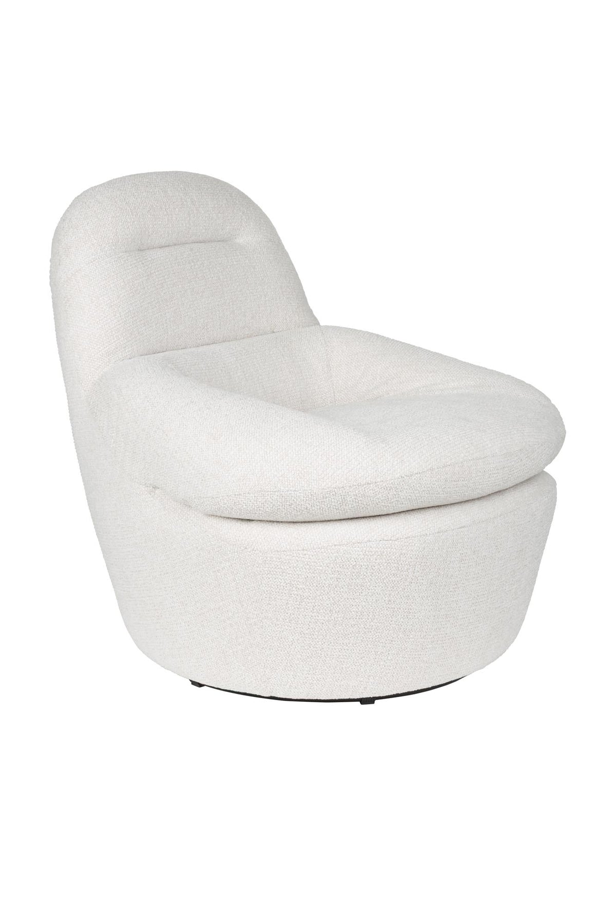Sessel Velvoro in Off-White präsentiert im Onlineshop von KAQTU Design AG. Sessel ist von White Label Living