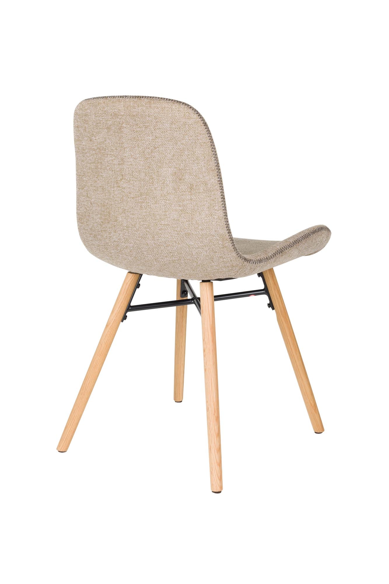 Stuhl Lester in Braun präsentiert im Onlineshop von KAQTU Design AG. Stuhl ist von White Label Living