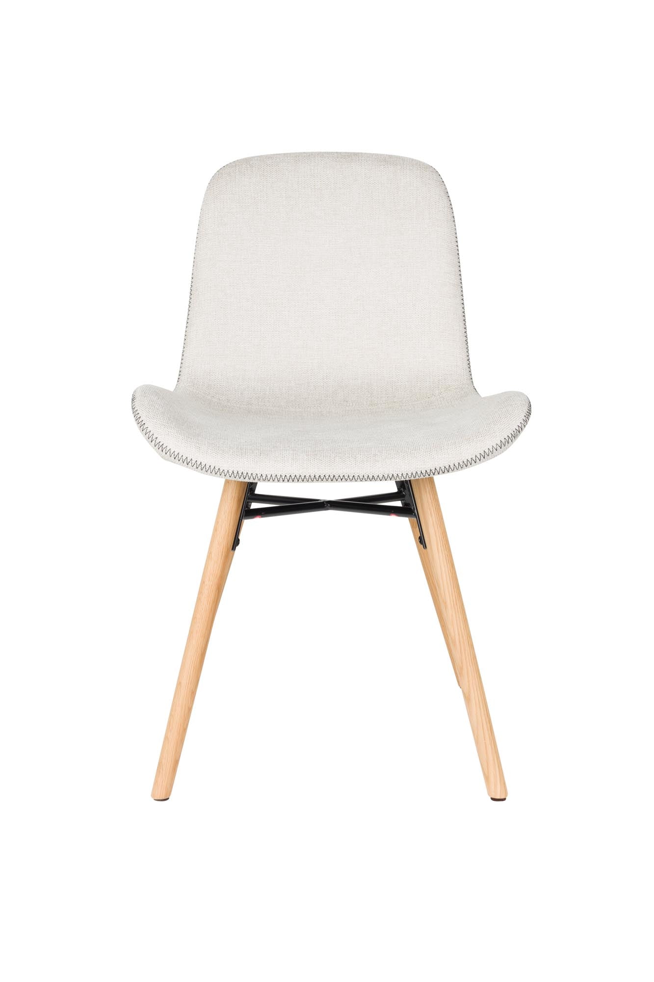 Stuhl Lester in beige präsentiert im Onlineshop von KAQTU Design AG. Stuhl ist von White Label Living