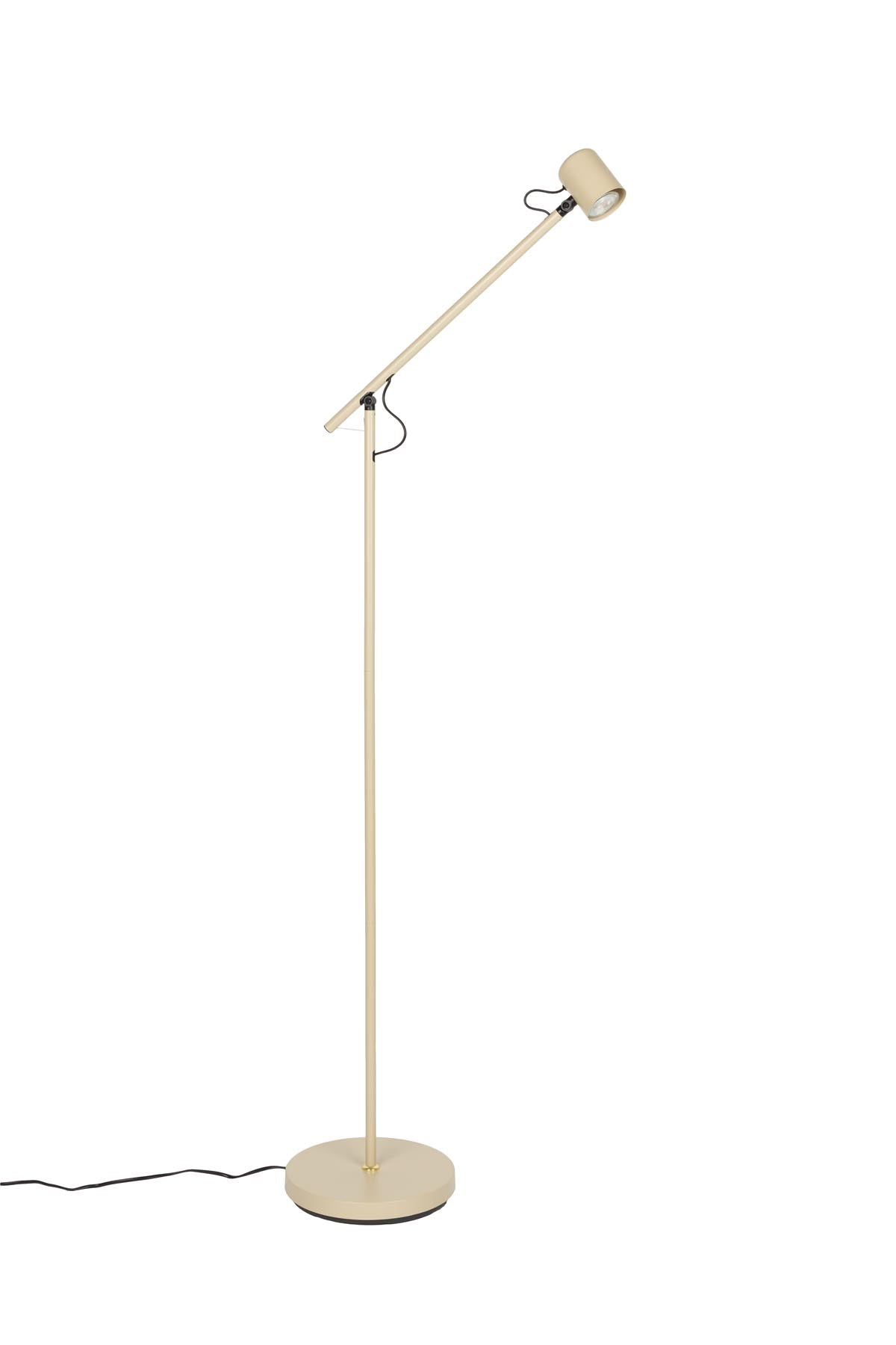 Stehlampe Aero in Beige präsentiert im Onlineshop von KAQTU Design AG. Stehleuchte ist von White Label Living