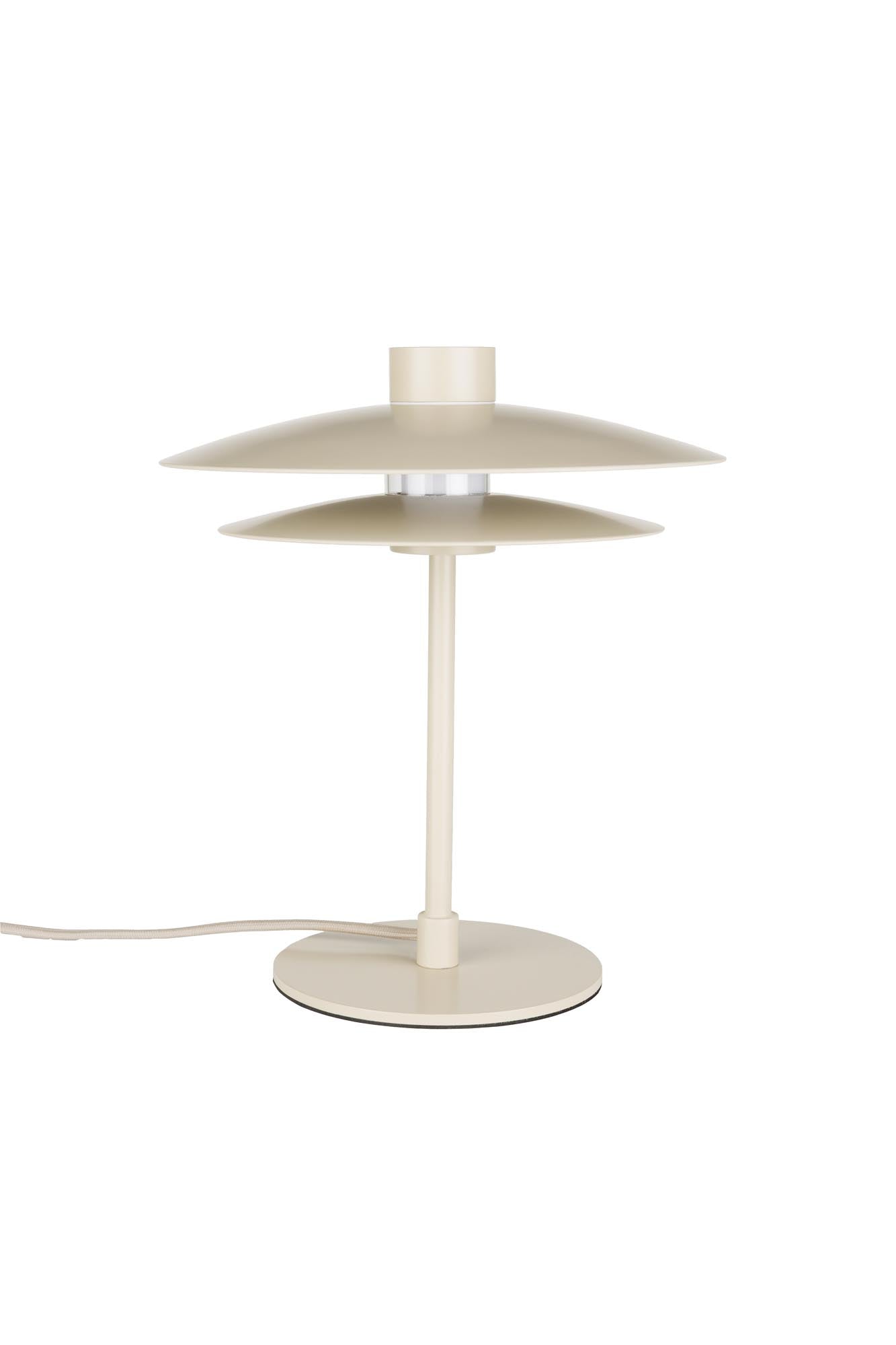 Tischleuchte Wubbo Beige in beige präsentiert im Onlineshop von KAQTU Design AG. Tischleuchte ist von White Label Living