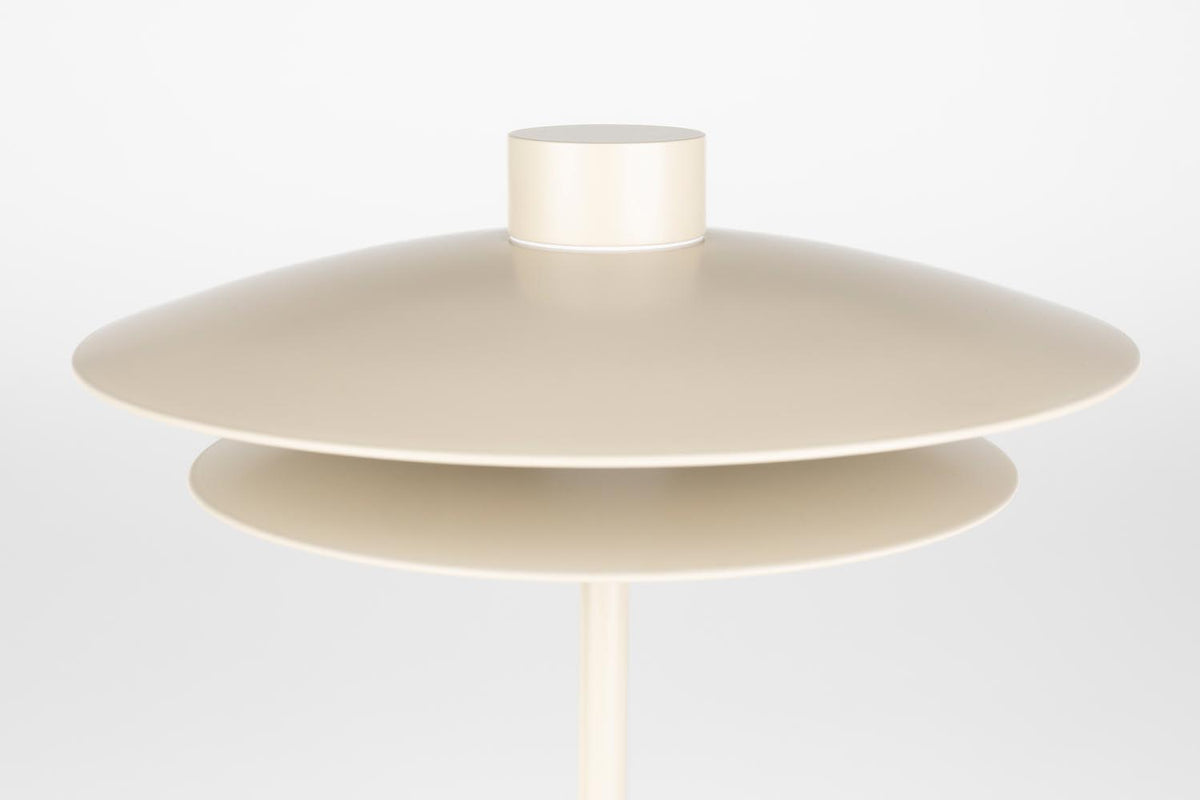 Tischleuchte Wubbo Beige in beige präsentiert im Onlineshop von KAQTU Design AG. Tischleuchte ist von White Label Living