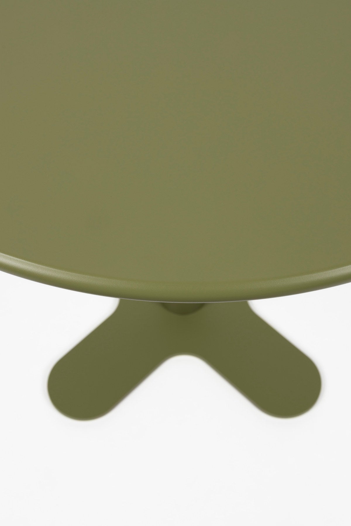 Bistro Tisch Sanjay Outdoor, quadratischer Hochtisch aus Metall mit matter Pulverbeschichtung