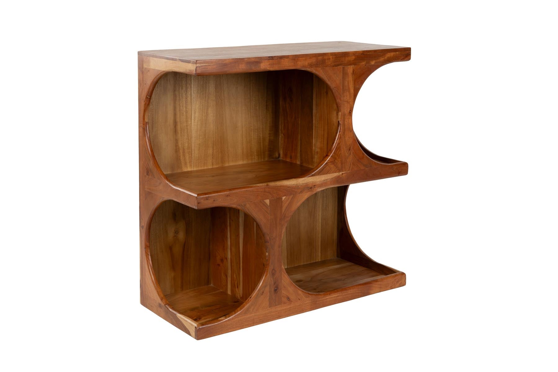Elegantes Cabinet Ruben von White Label Living, aus hochwertigem Holz, ideal für stilvolle Einrichtung und funktionale Stauraumlösungen.