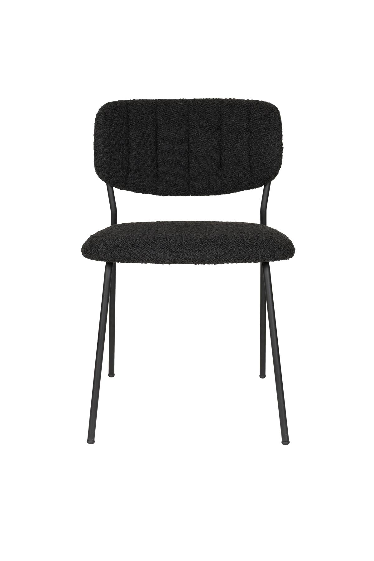 Stuhl Jolien in Schwarz präsentiert im Onlineshop von KAQTU Design AG. Stuhl ist von White Label Living