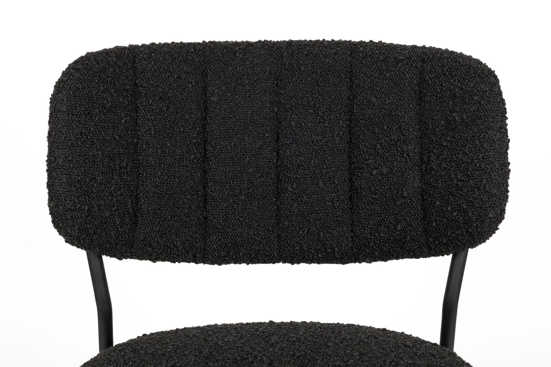 Stuhl Jolien in Schwarz präsentiert im Onlineshop von KAQTU Design AG. Stuhl ist von White Label Living