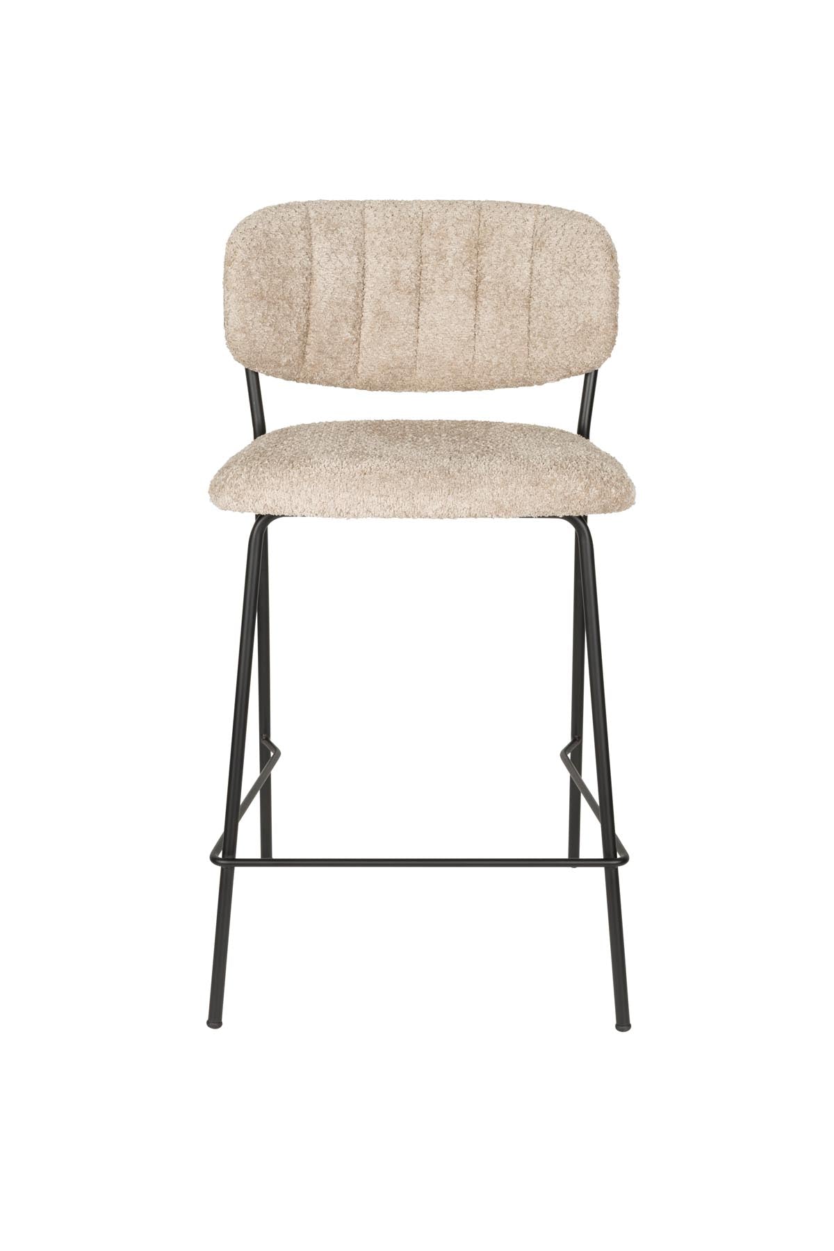 Barhocker Jolien in Schwarz präsentiert im Onlineshop von KAQTU Design AG. Barstuhl ist von White Label Living