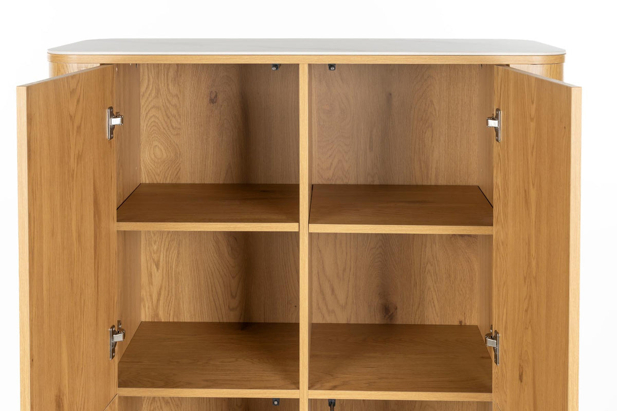 Cabinet Almira in Natur präsentiert im Onlineshop von KAQTU Design AG. Cabinet ist von White Label Living