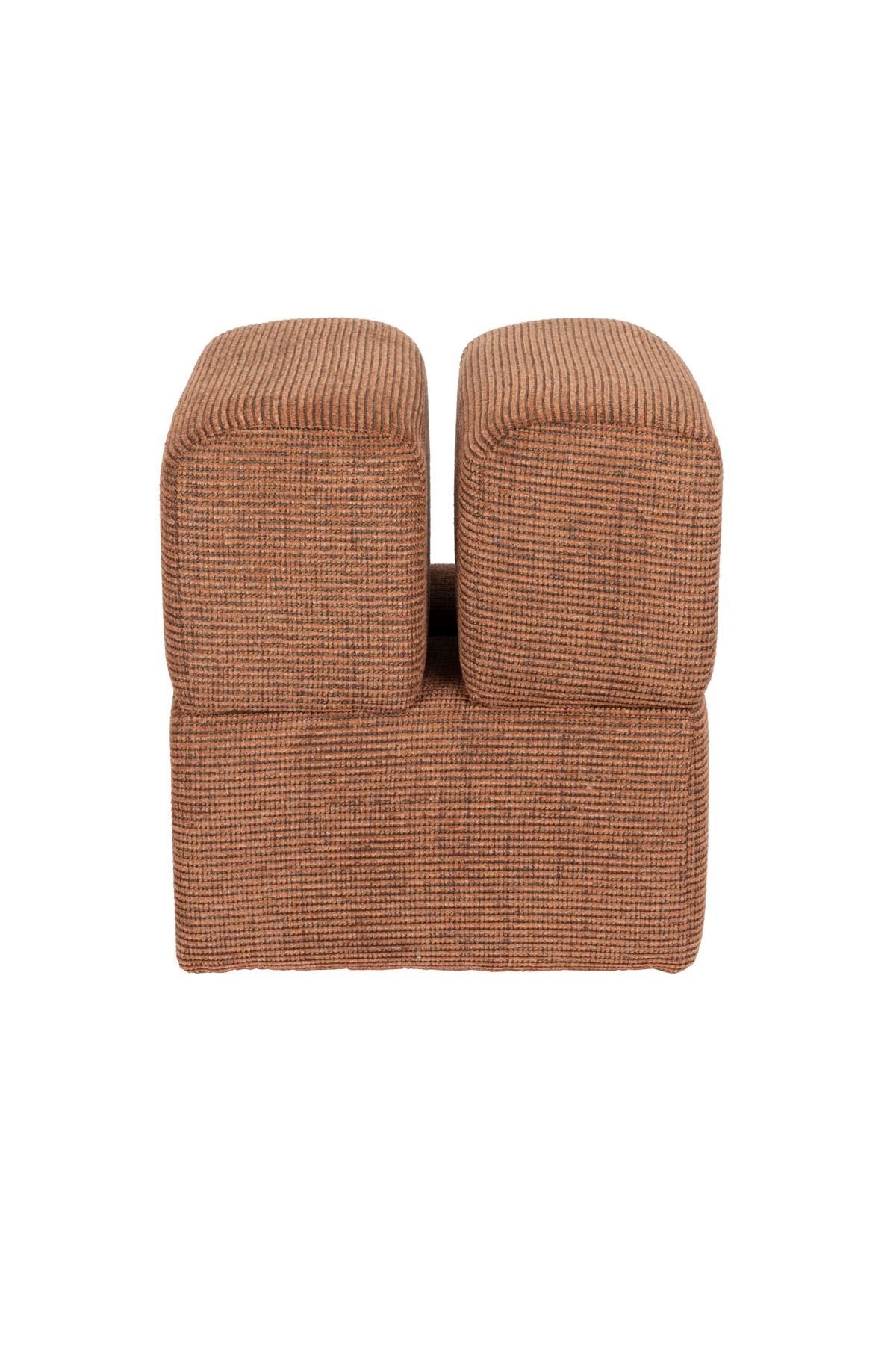 Hocker Staple in Terrakotta präsentiert im Onlineshop von KAQTU Design AG. Hocker ist von White Label Living