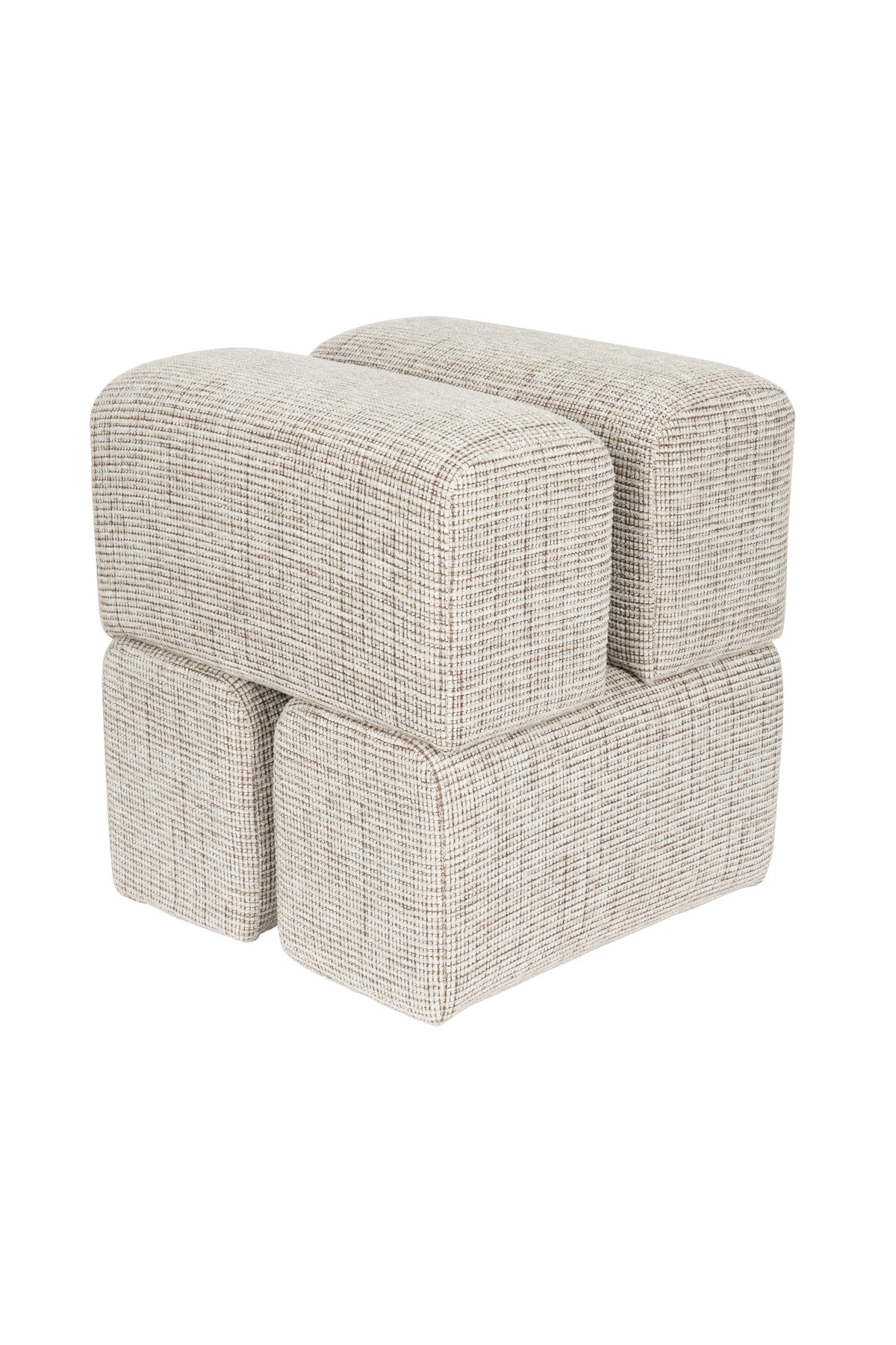 Hocker Staple in Braun präsentiert im Onlineshop von KAQTU Design AG. Hocker ist von White Label Living