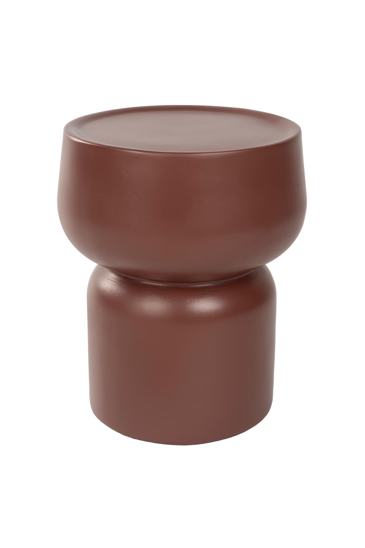 Beistelltisch Eline in Terrakotta präsentiert im Onlineshop von KAQTU Design AG. Beistelltisch ist von White Label Living