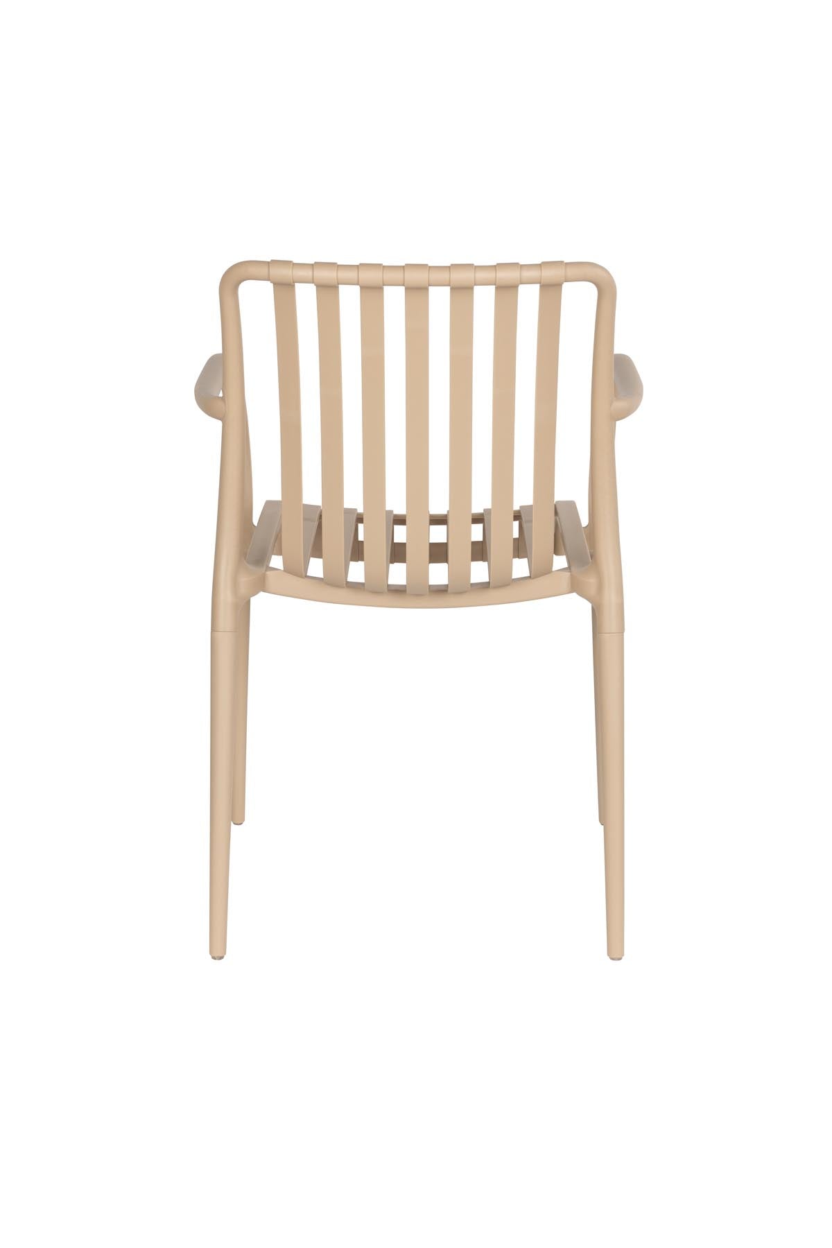 Gartenstuhl Amae in Beige präsentiert im Onlineshop von KAQTU Design AG. Gartenstuhl ist von White Label Living