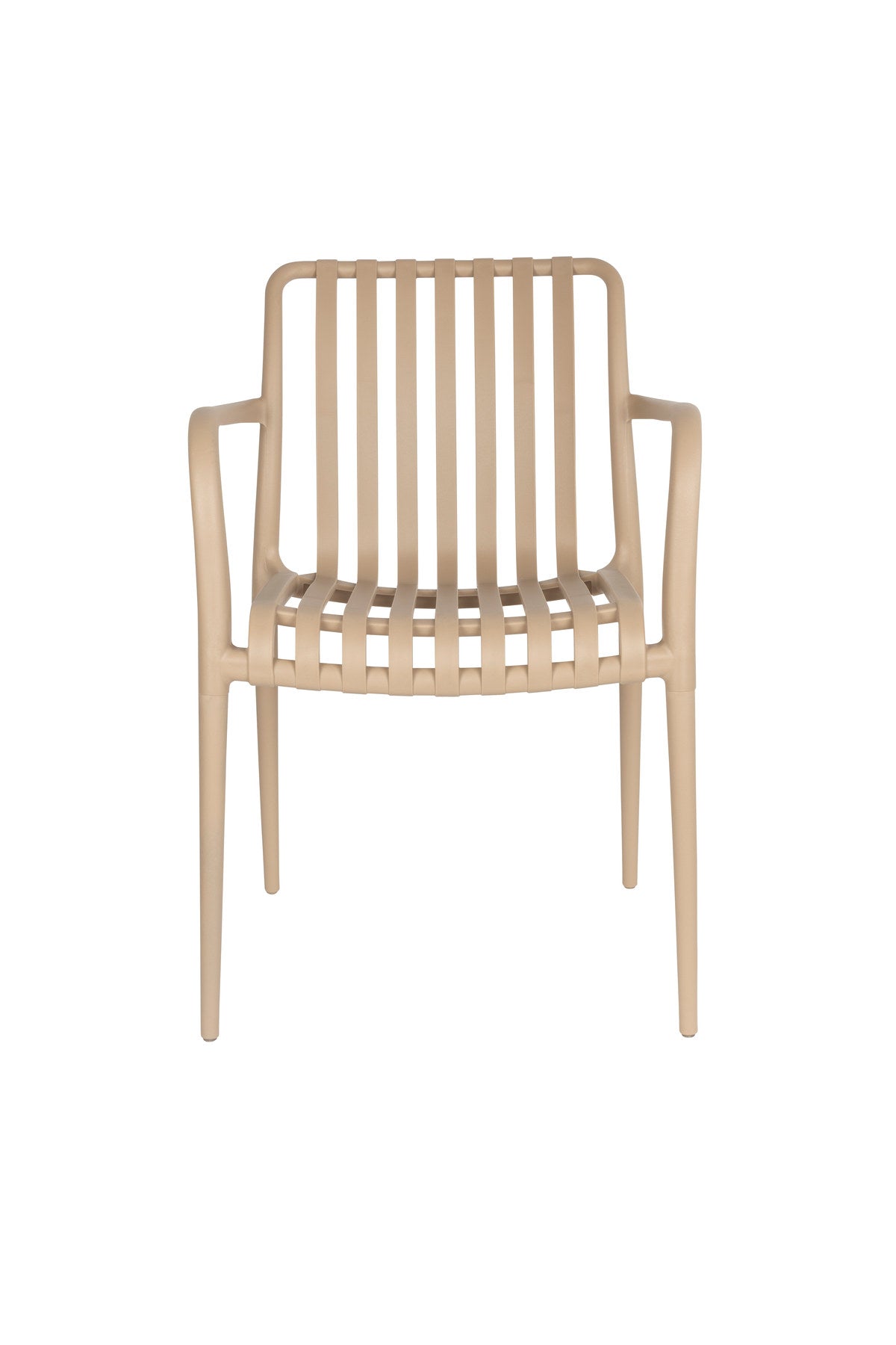 Gartenstuhl Amae in beige präsentiert im Onlineshop von KAQTU Design AG. Gartenstuhl ist von White Label Living