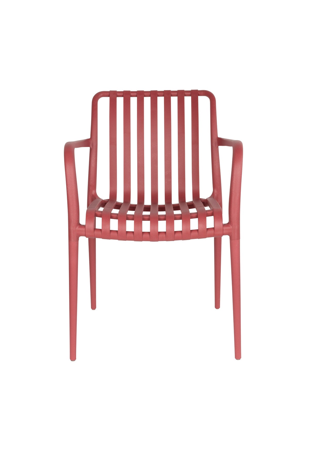 Gartenstuhl Amae in Rot präsentiert im Onlineshop von KAQTU Design AG. Gartenstuhl ist von White Label Living