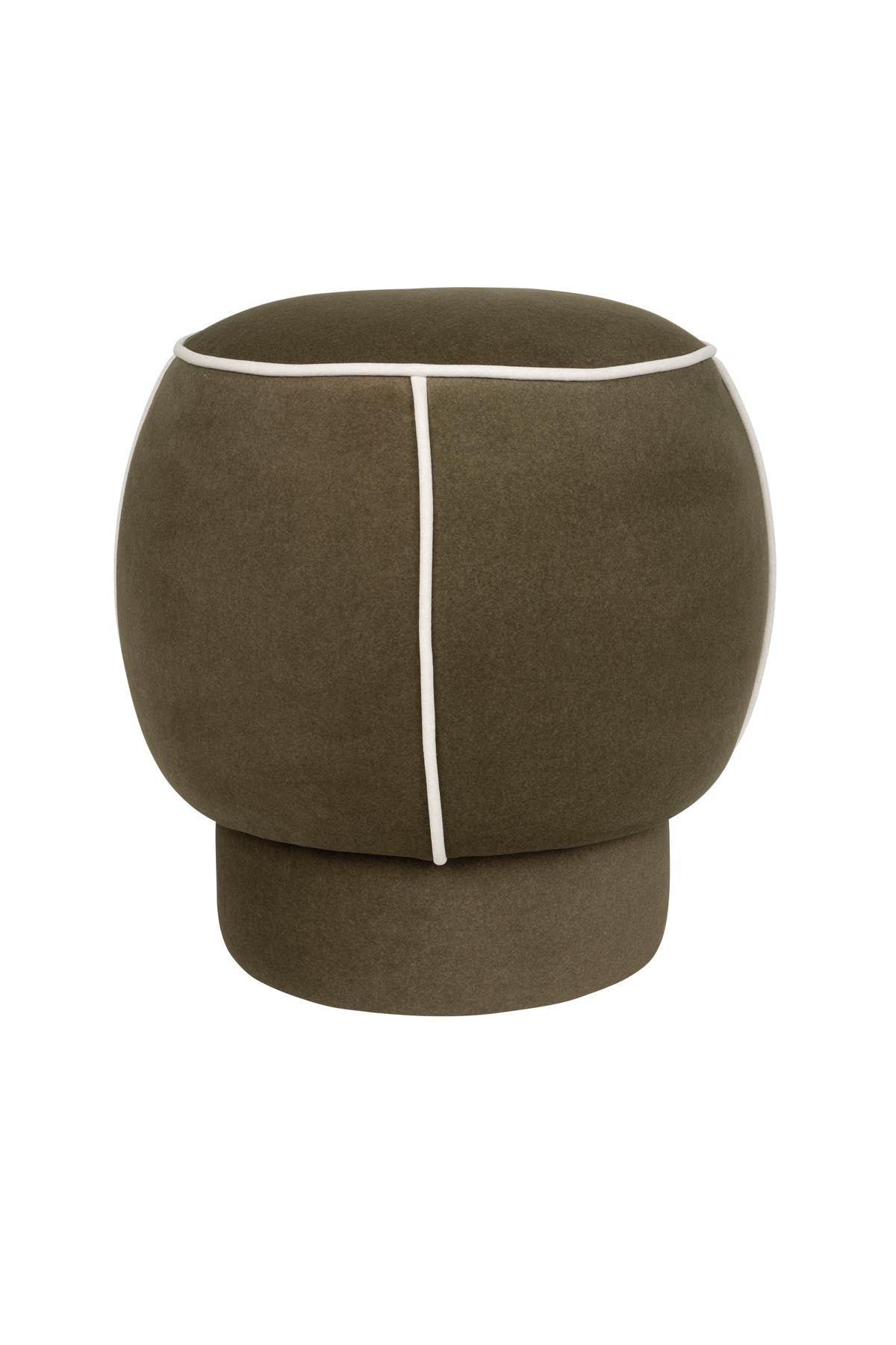 Hocker Marina in Grün präsentiert im Onlineshop von KAQTU Design AG. Hocker ist von White Label Living