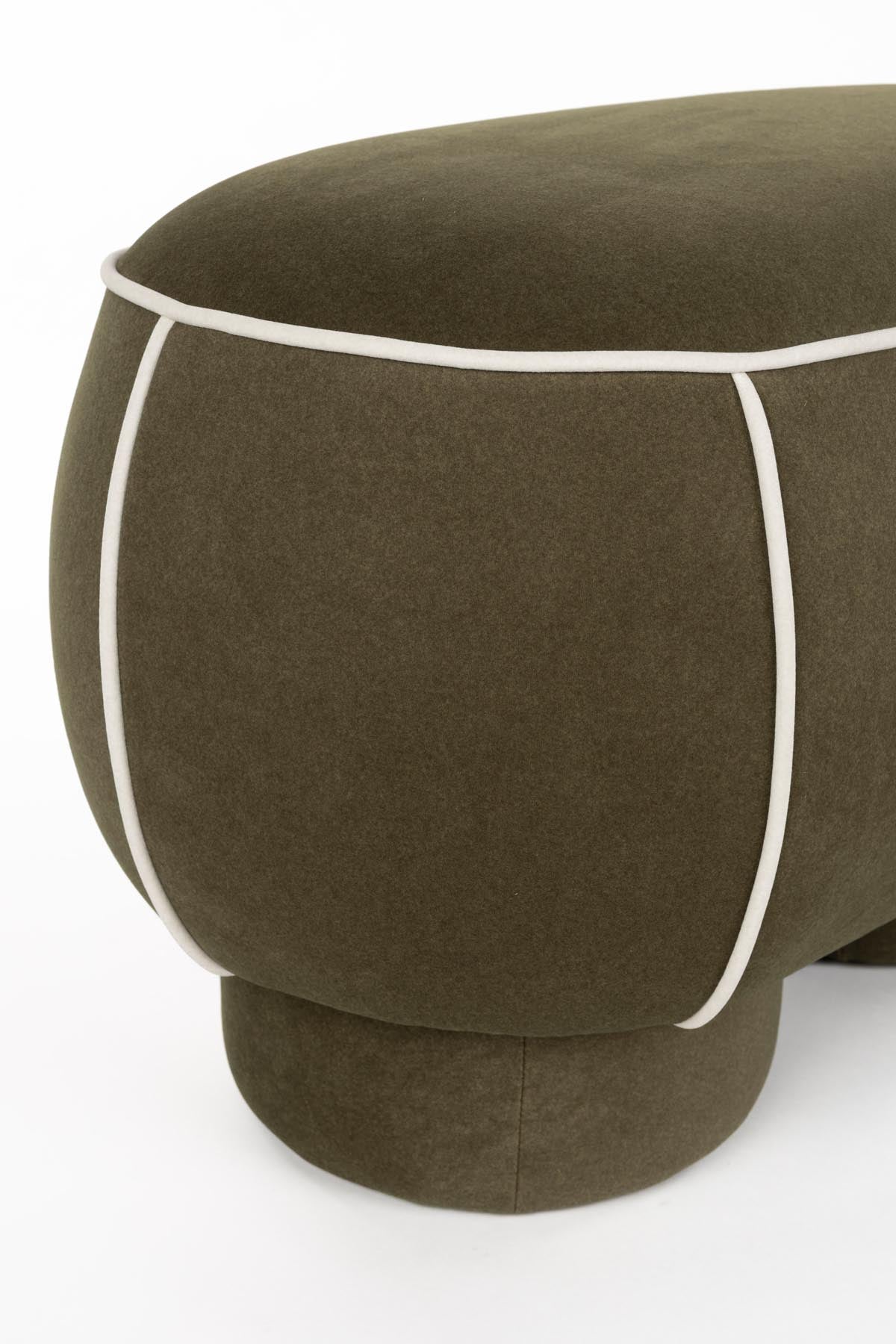 Bank Marina in Grün präsentiert im Onlineshop von KAQTU Design AG. Sitzbank ist von White Label Living
