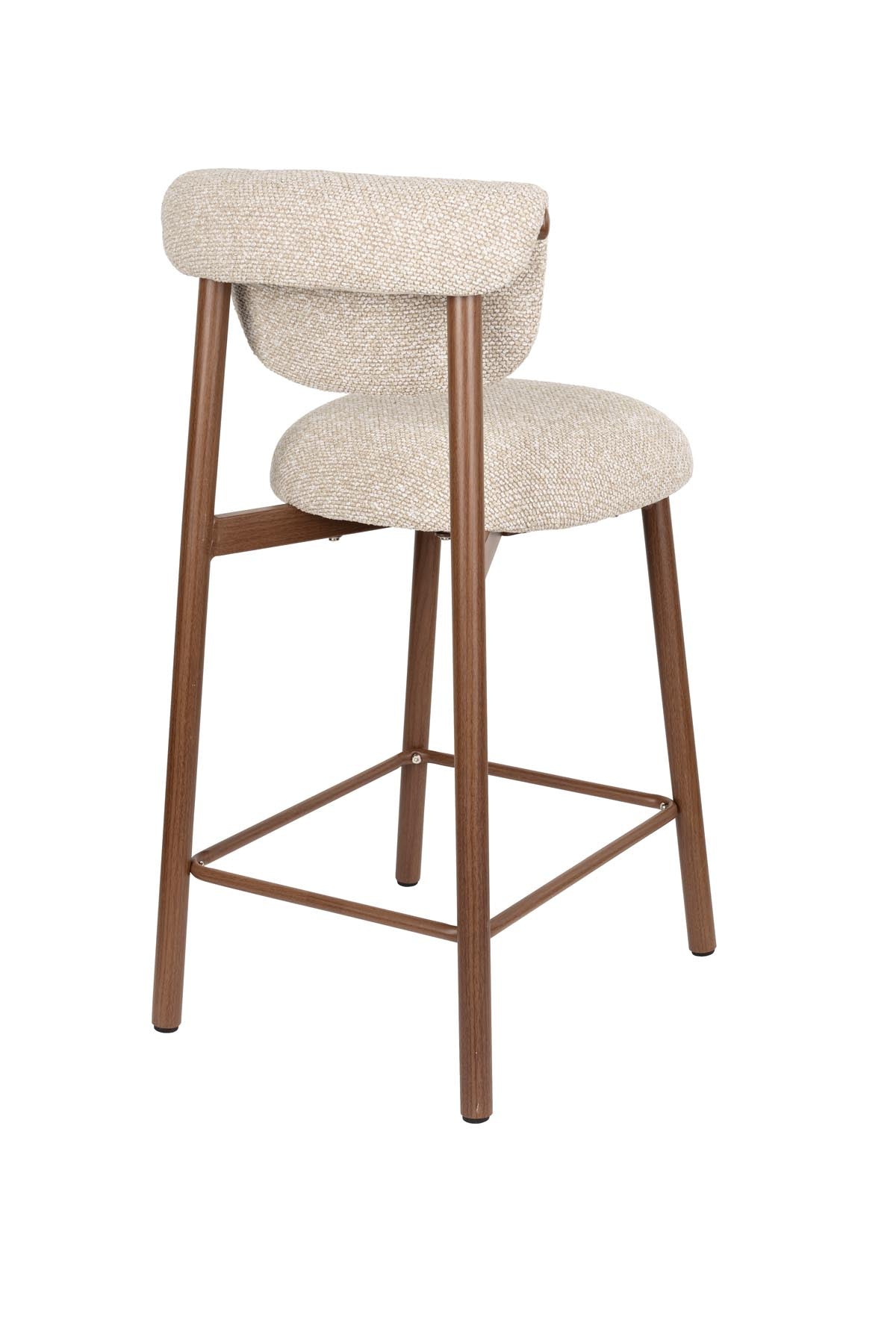 Barhocker Lee in Beige präsentiert im Onlineshop von KAQTU Design AG. Barstuhl ist von White Label Living