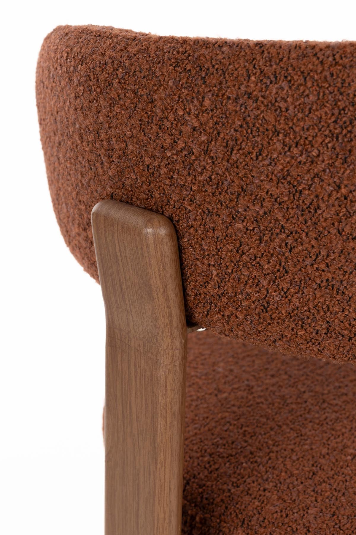 Stuhl Robyn in Braun präsentiert im Onlineshop von KAQTU Design AG. Stuhl ist von White Label Living