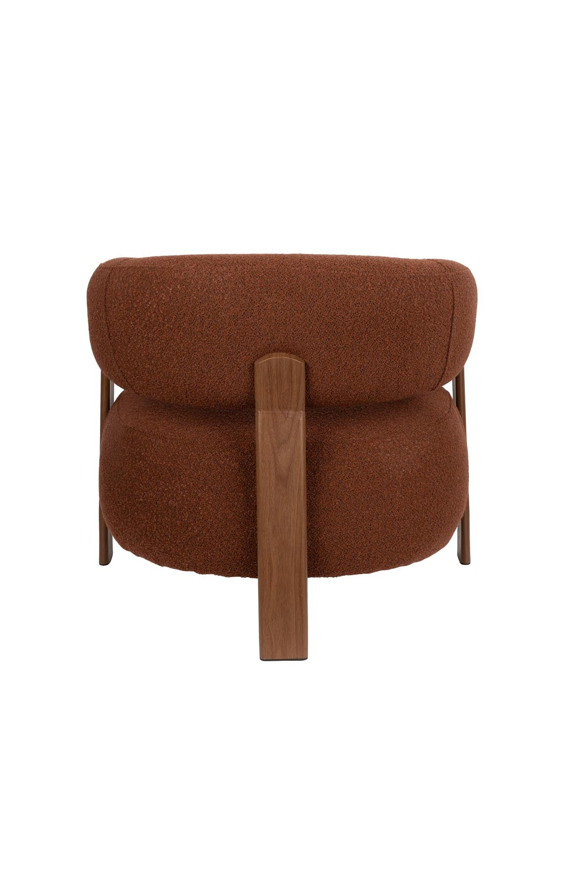 Sessel Robyn in Braun präsentiert im Onlineshop von KAQTU Design AG. Sessel ist von White Label Living