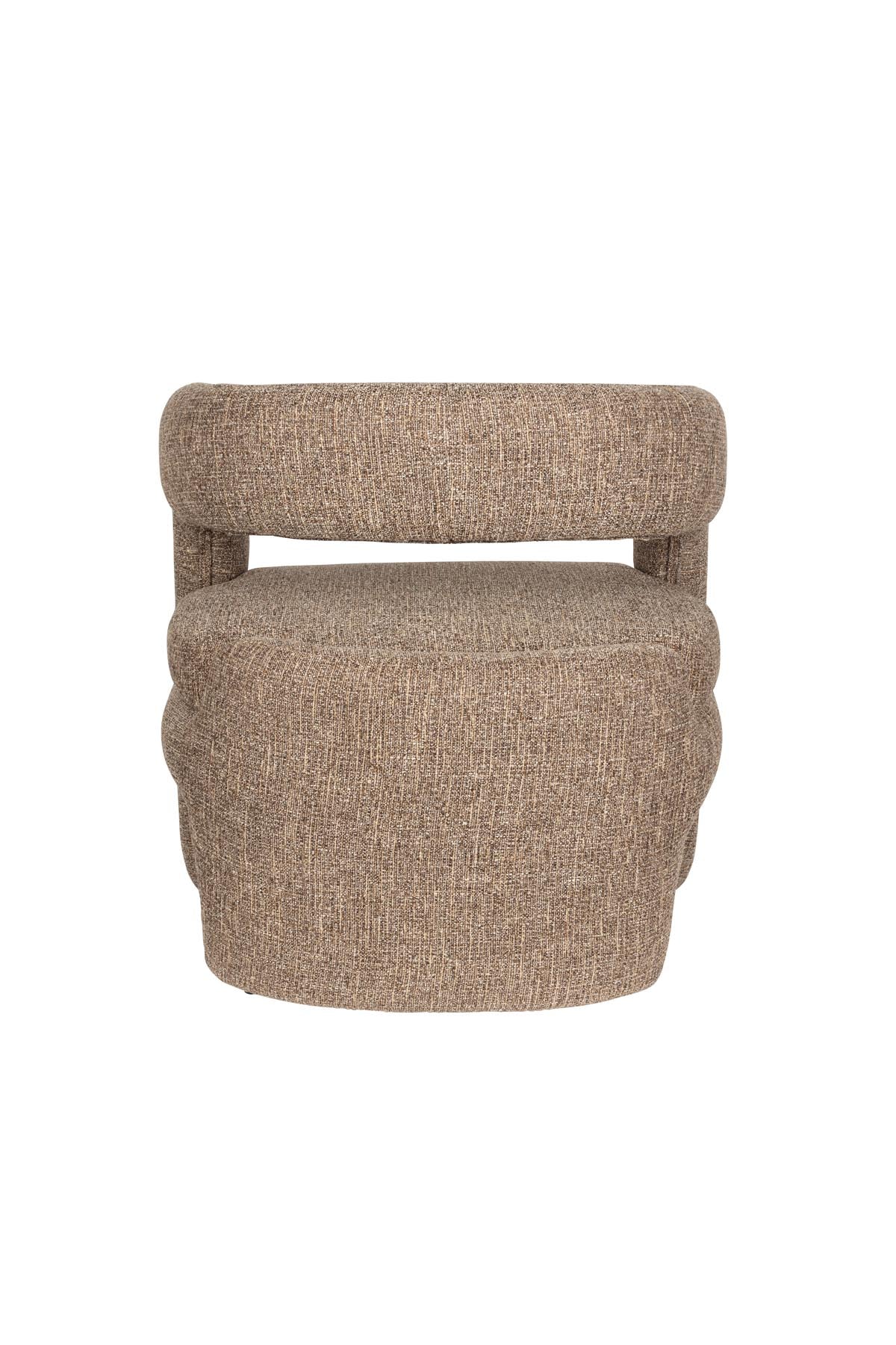 Sessel Nova in Braun präsentiert im Onlineshop von KAQTU Design AG. Sessel ist von White Label Living