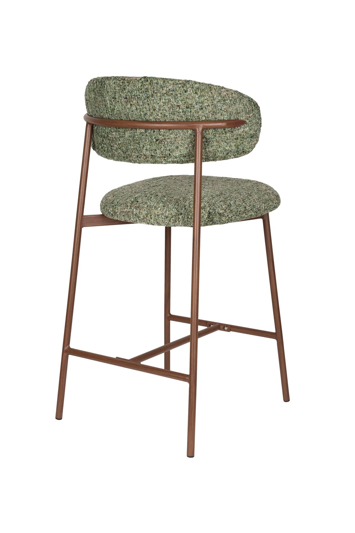 Barhocker Claes in Grün präsentiert im Onlineshop von KAQTU Design AG. Barstuhl ist von White Label Living