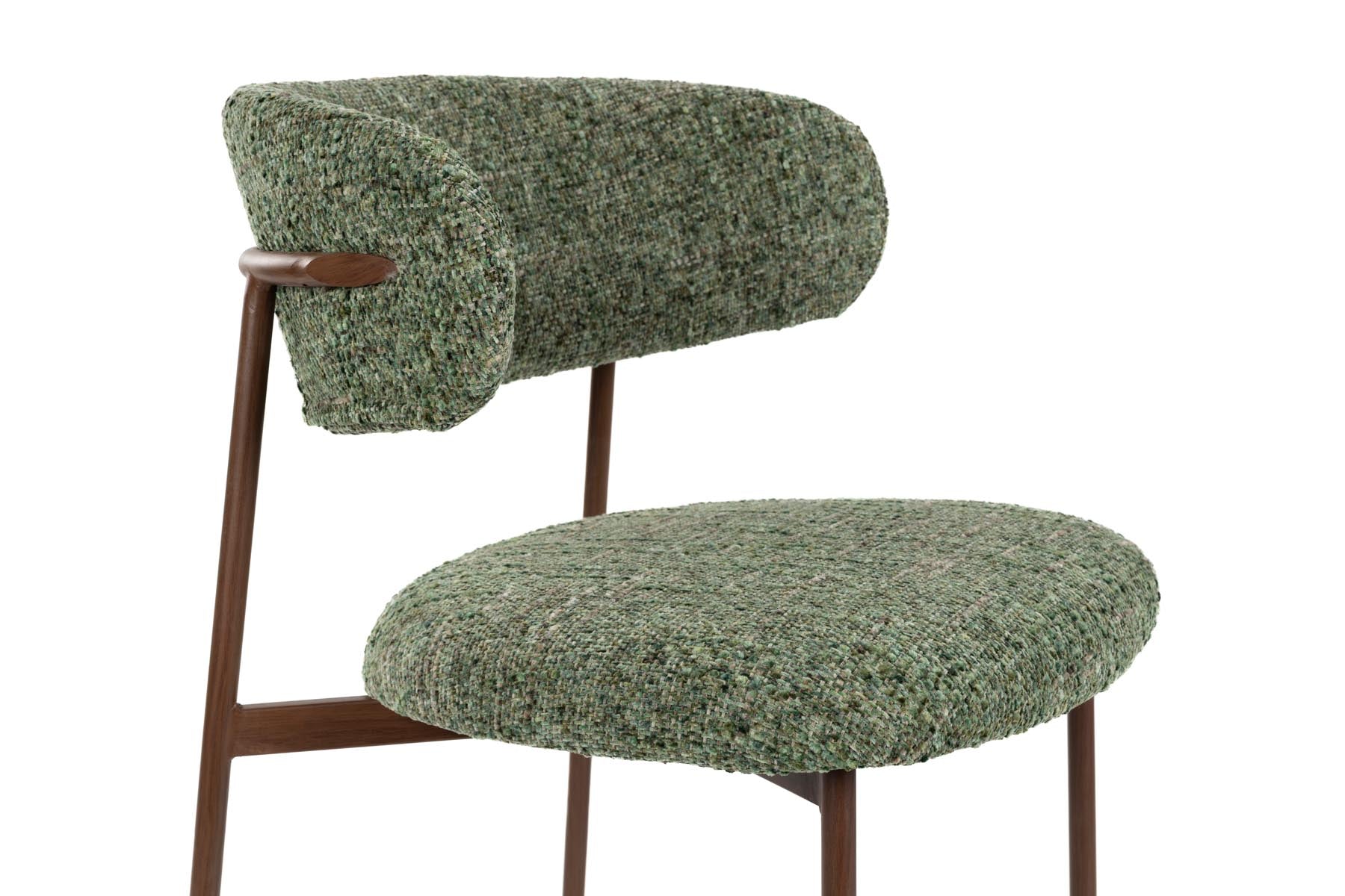 Barhocker Claes in Grün präsentiert im Onlineshop von KAQTU Design AG. Barstuhl ist von White Label Living