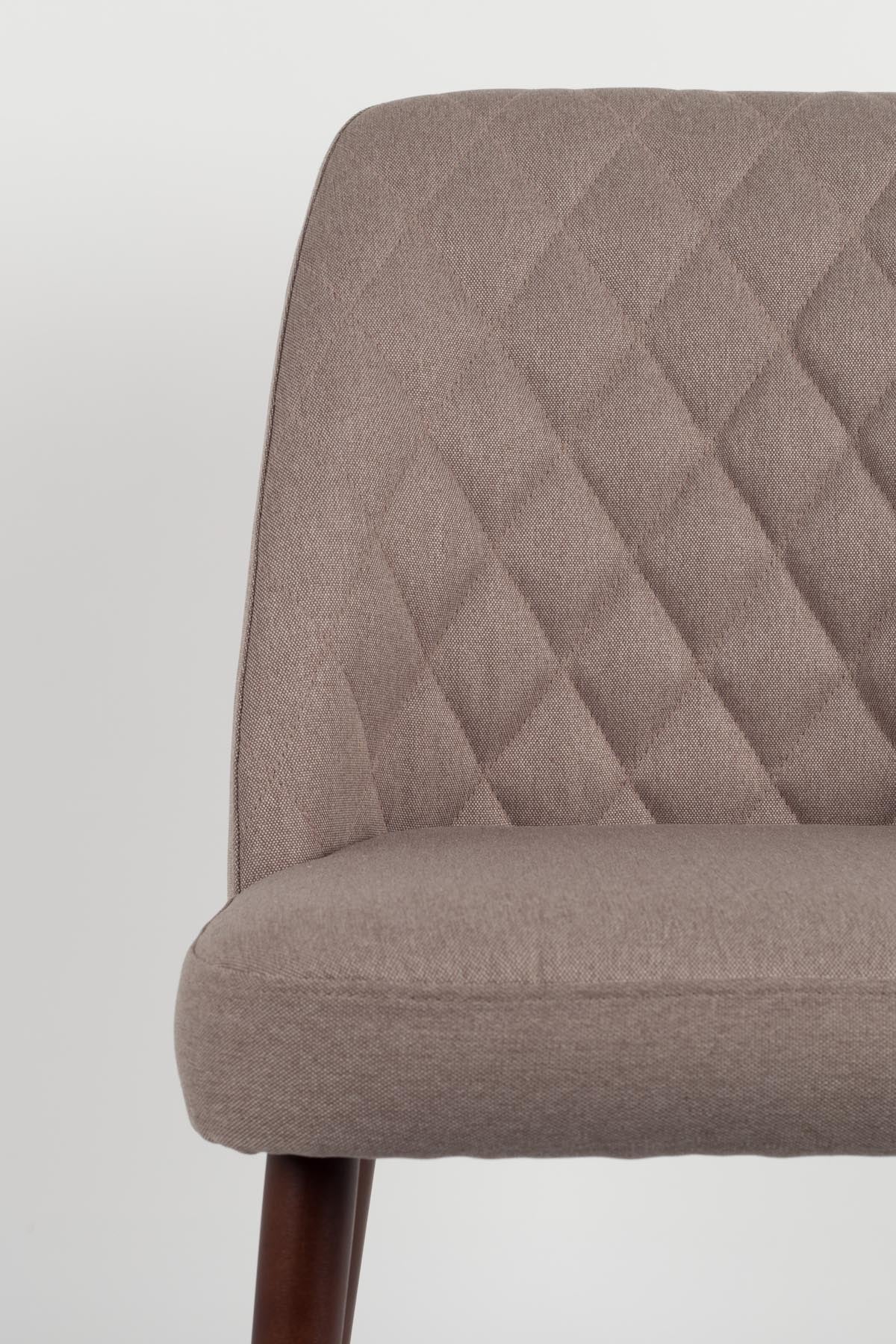 Stuhl CONWAY in Beige präsentiert im Onlineshop von KAQTU Design AG. Stuhl ist von White Label Living