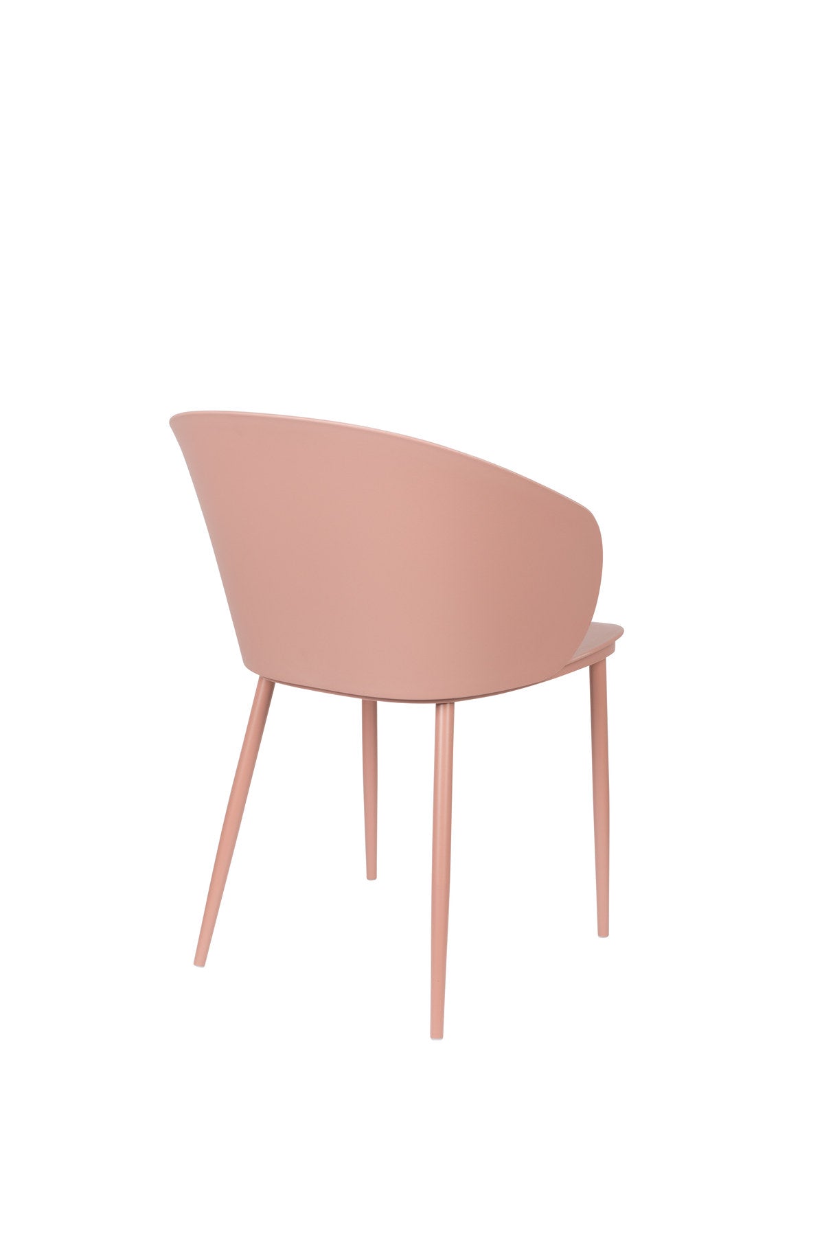Stuhl GIGI in Rosa präsentiert im Onlineshop von KAQTU Design AG. Stuhl ist von White Label Living