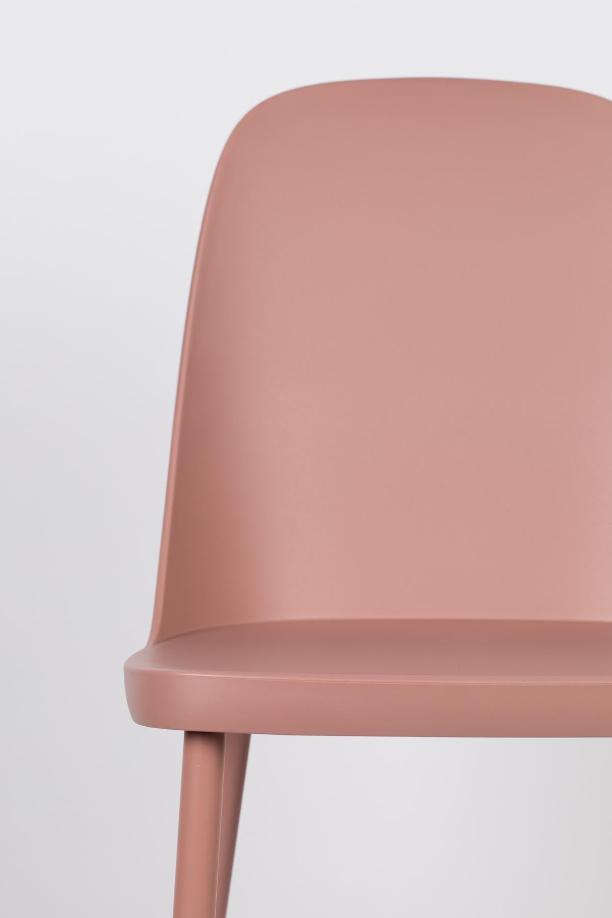 Stuhl PIP in Rosa präsentiert im Onlineshop von KAQTU Design AG. Stuhl ist von White Label Living