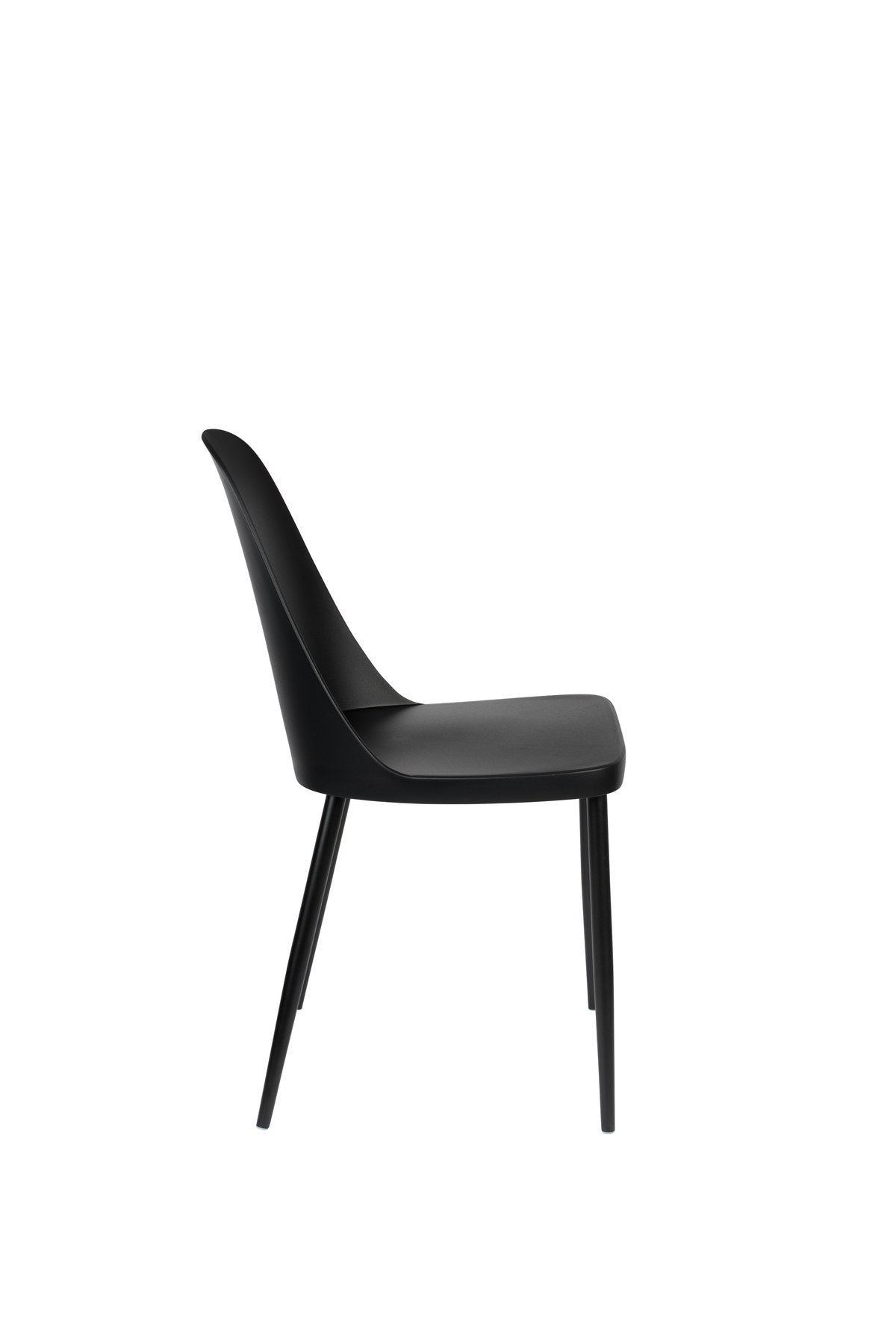 Stuhl PIP in Schwarz präsentiert im Onlineshop von KAQTU Design AG. Stuhl ist von White Label Living