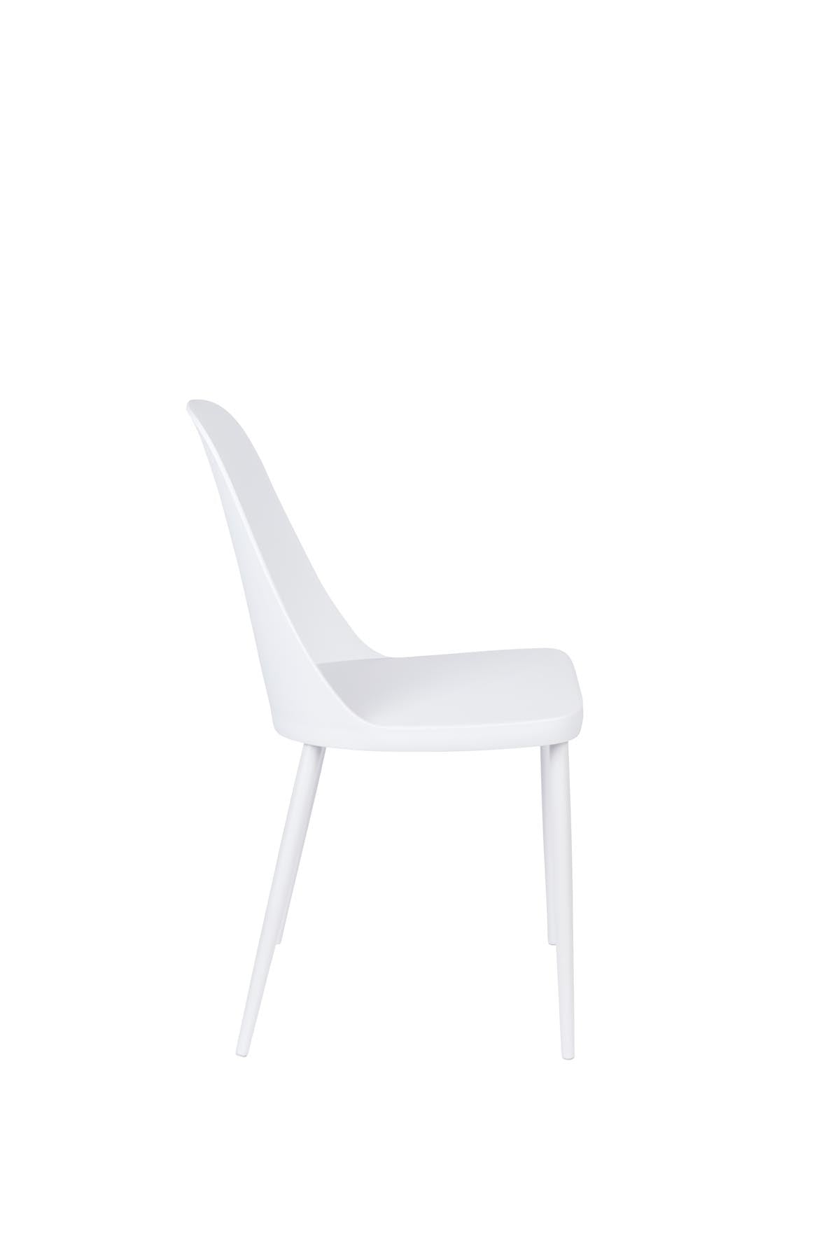 Stuhl PIP in Weiss präsentiert im Onlineshop von KAQTU Design AG. Stuhl ist von White Label Living