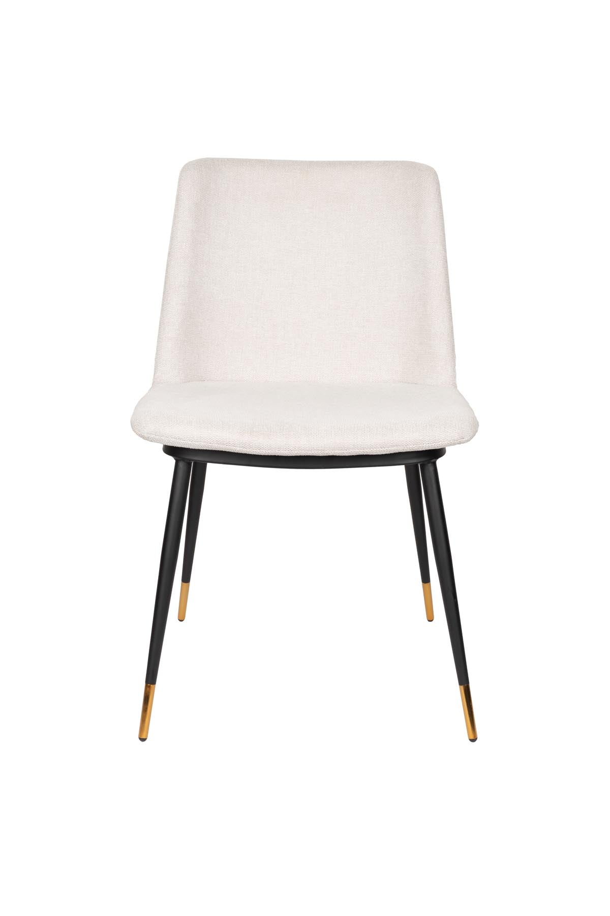 Stuhl LIONEL in Beige präsentiert im Onlineshop von KAQTU Design AG. Stuhl ist von White Label Living