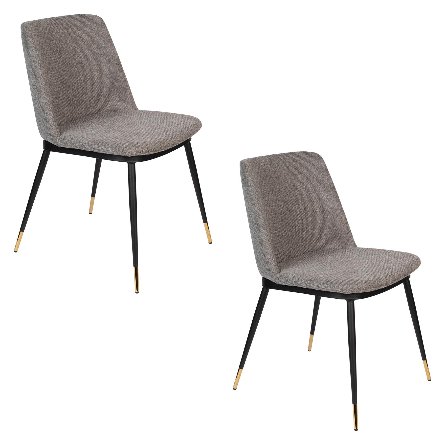 Stuhl LIONEL in Hellgrau präsentiert im Onlineshop von KAQTU Design AG. Stuhl ist von White Label Living