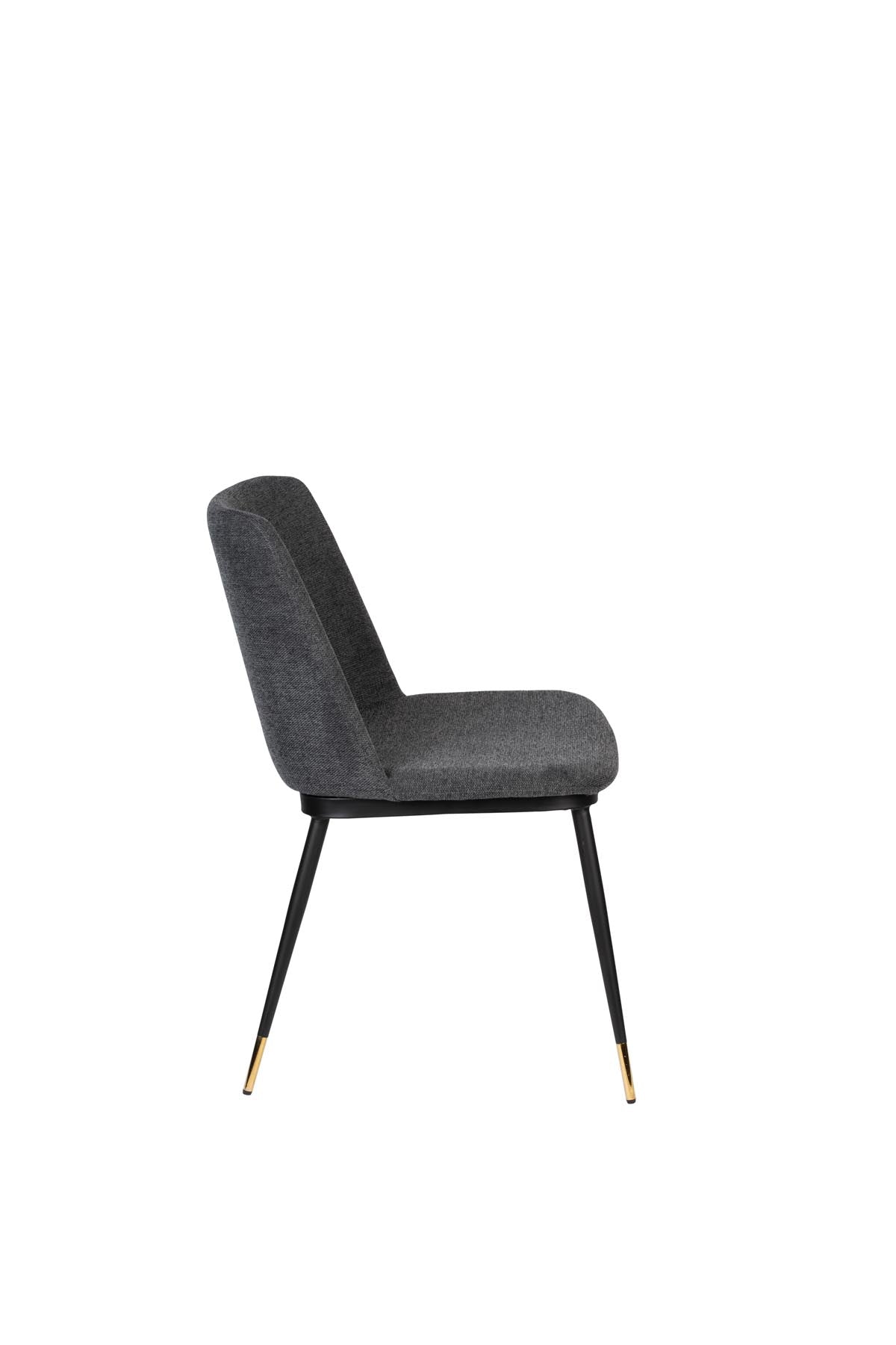 Stuhl LIONEL in Dunkelgrau präsentiert im Onlineshop von KAQTU Design AG. Stuhl ist von White Label Living
