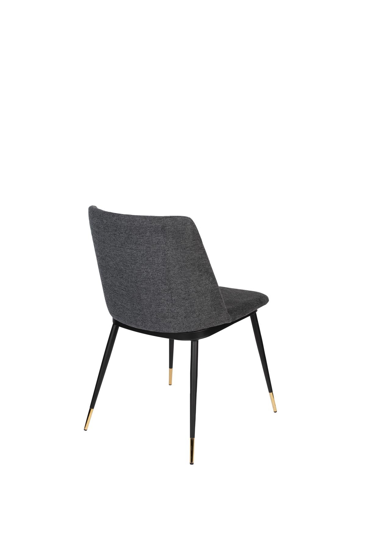 Stuhl LIONEL in Dunkelgrau präsentiert im Onlineshop von KAQTU Design AG. Stuhl ist von White Label Living
